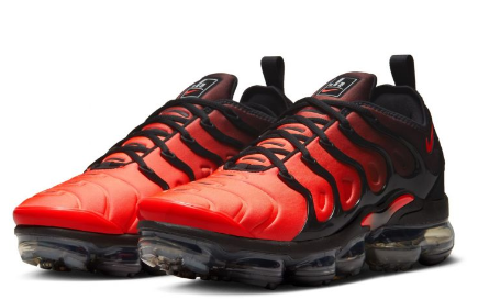 Nike Air Vapormax Plus Black/Bright Crimson-Anthracite-White (NEW)