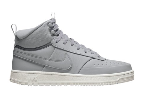 Nike Nike Court Vision Mid Winter Wolf Grey/Wolf Grey-Summit White (NEW)