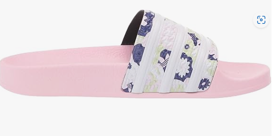 Clear adidas slides sales