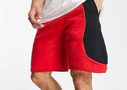 Nike Color Clash Short-Black/Red (NEW)