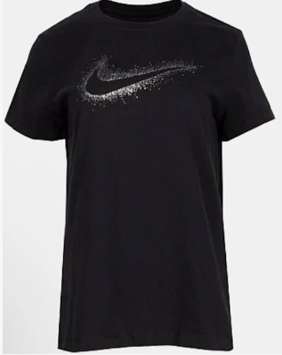 Nike Tee Swish Galaxy Black New