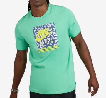 Nike Men's Tee - Brandriffs - Spring Green (NEW)