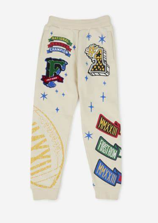 Wegood Collegiate Art Fleece Pant-Cream (NEW)