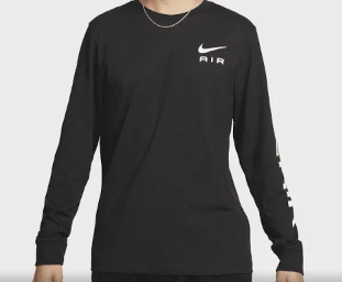 Nike Mne's Tee Long sleeve - Black (New)