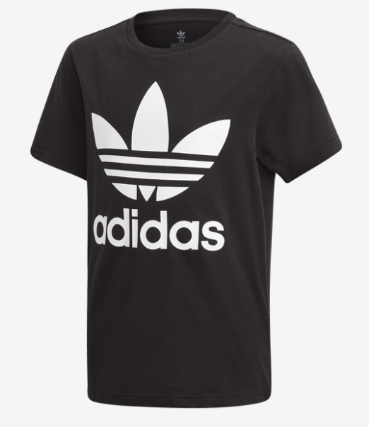 Adidas Big Boy Tregoil Tee-Blk (New)