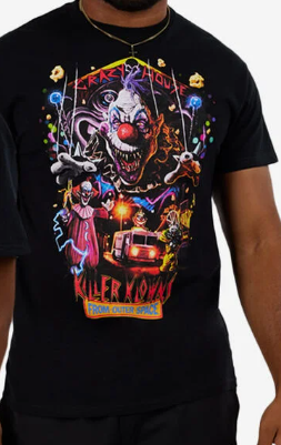 Goodie Two Sleeves  Killer Clowns - Black (New)