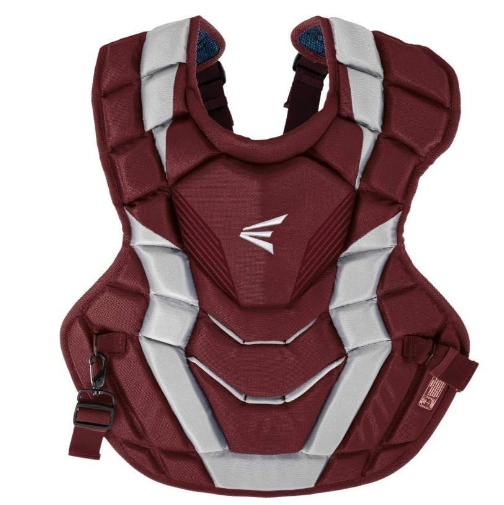 Elite X Chest Protector Only, Youth Maroon (NEW & OPEN)