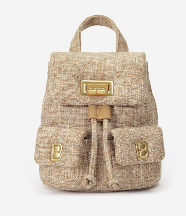 Brandon blackwood Avi Backpack-beige linen (New)