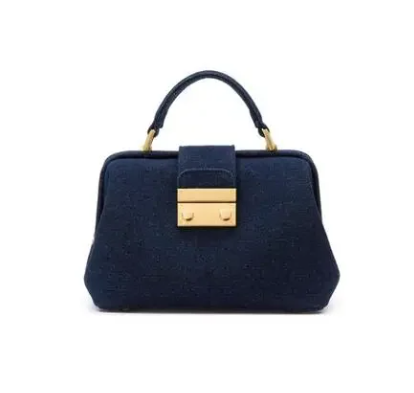 Elizabeth Doctor Bag (Denim)(New)