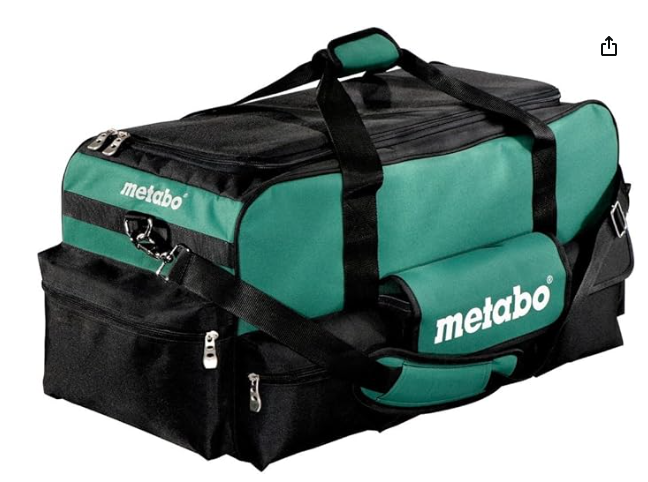 Metabo Large Tool Bag, Green/Black(New)