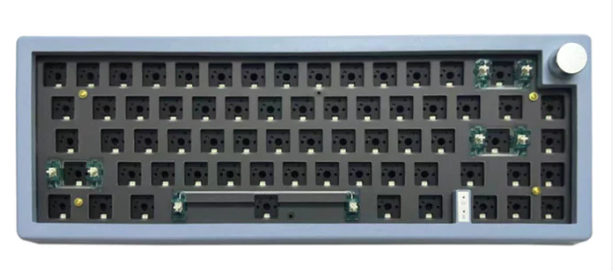 Zuoya GMK67 VIA Tri-mode TFT-LCD Mechanical Keyboard (Blue) RGB (NEW, OPEN BOX)