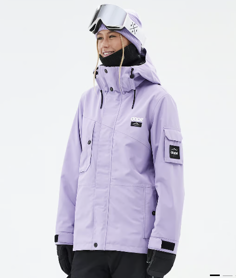 Adept W Snowboard Jacket Women Faded Violet - M