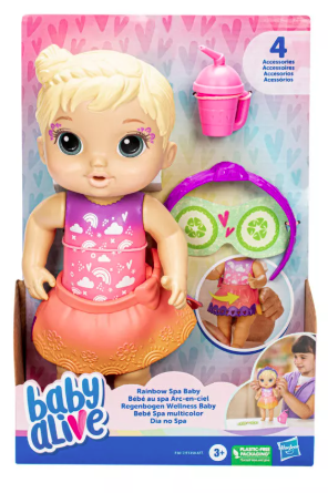 Baby Alive Rainbow Spa (NEW)