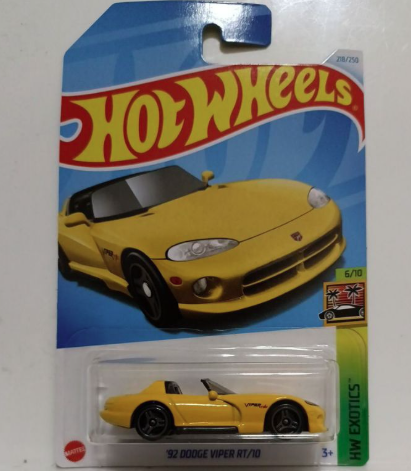 Hot Wheels '92 dodge viper rt/10 (NEW)