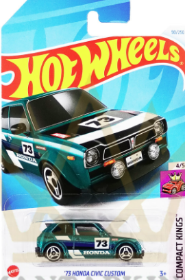 Hot Wheels '73 Honda Civic Custom (NEW)
