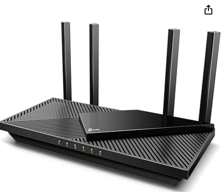 TP-Link AX3000 WiFi 6 Router – 802.11ax Wireless Router, Gigabit, Dual Band Internet Router, VPN Router, OneMesh Compatible (Archer AX55) (NEW, OPEN BOX)