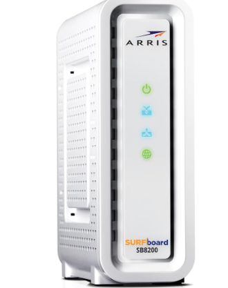 ARRIS (SB8200) - Cable Modem - Fast DOCSIS 3.1 , Approved for Comcast Xfinity, Cox, Charter Spectrum, & more | 1 Gbps Max Internet Speed, 4 OFDM Channels (NEW, OPEN BOX)