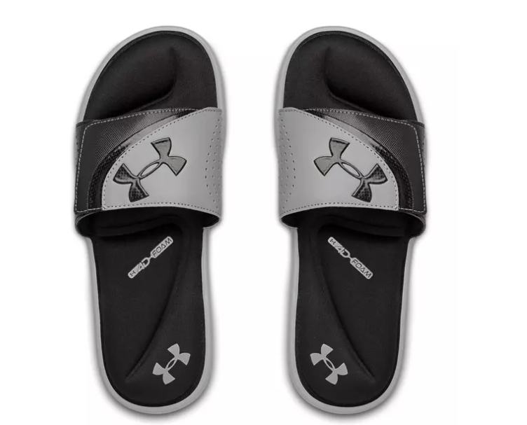 Under Armour Ignite VI "Black/Steel" Men's Slide - 10