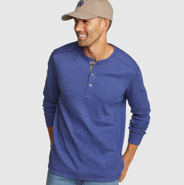 Men's Eddie's Favorite Ultrasoft Thermal Henley-large