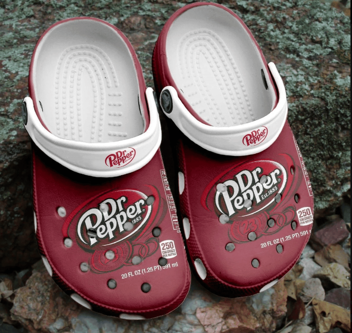 Dr Pepper Crocs band Shoes Comfortable Clogs for Men Women-11