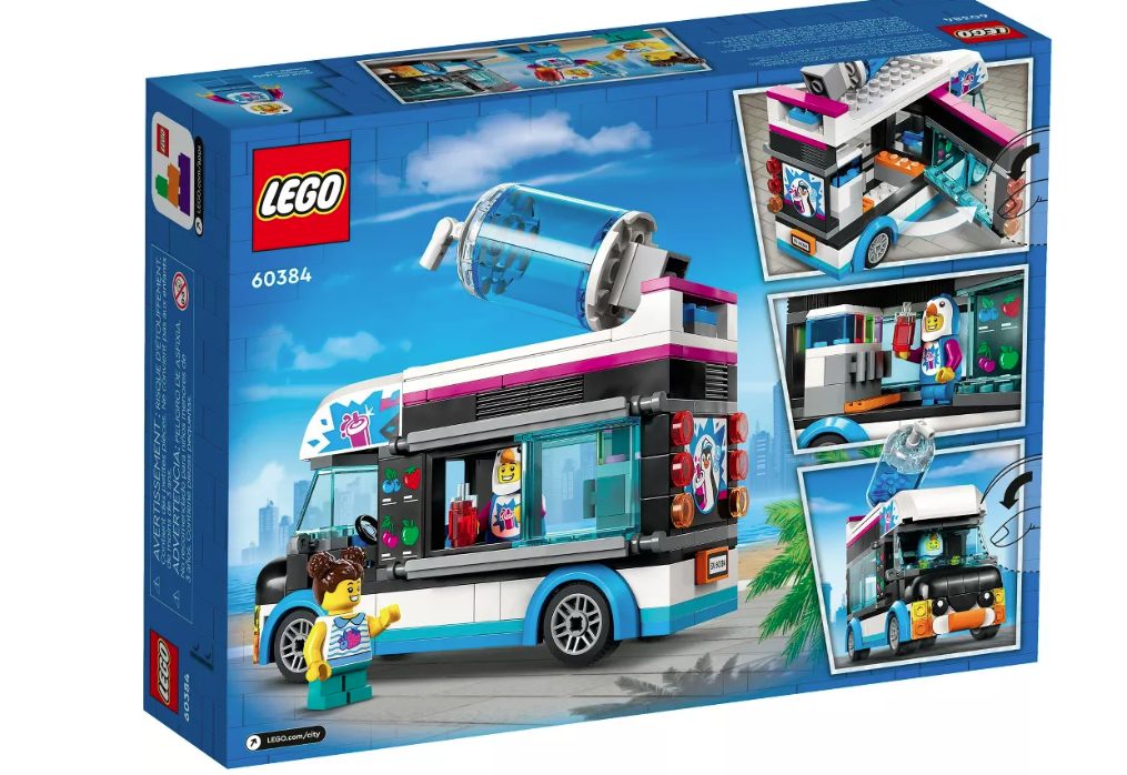 LEGO City Great Vehicles Penguin Slushy Van Truck Toy