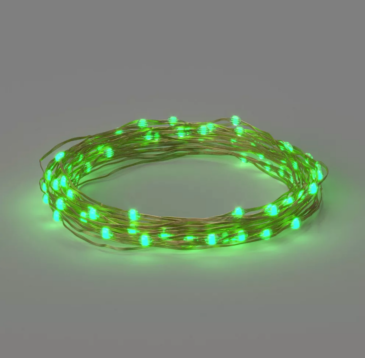 Room Essentials LED Fairy Lights with Remote Control, 40RGB: Indoor Decor, USB & Battery Powered, Timer Function - 2 Pack
