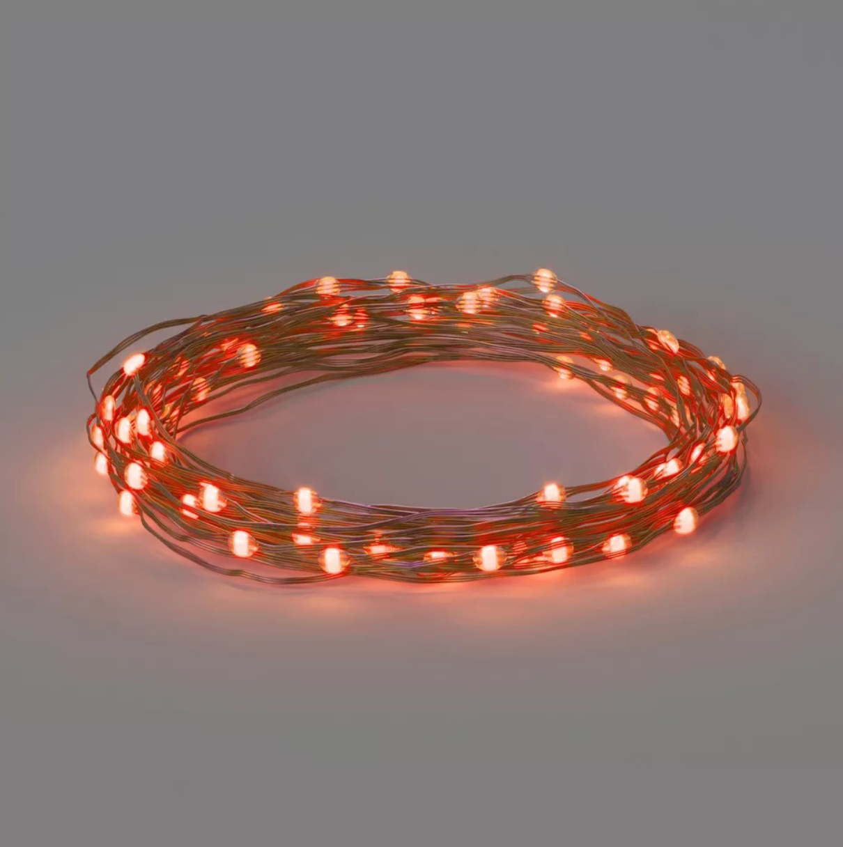 Room Essentials LED Fairy Lights with Remote Control, 40RGB: Indoor Decor, USB & Battery Powered, Timer Function - 2 Pack