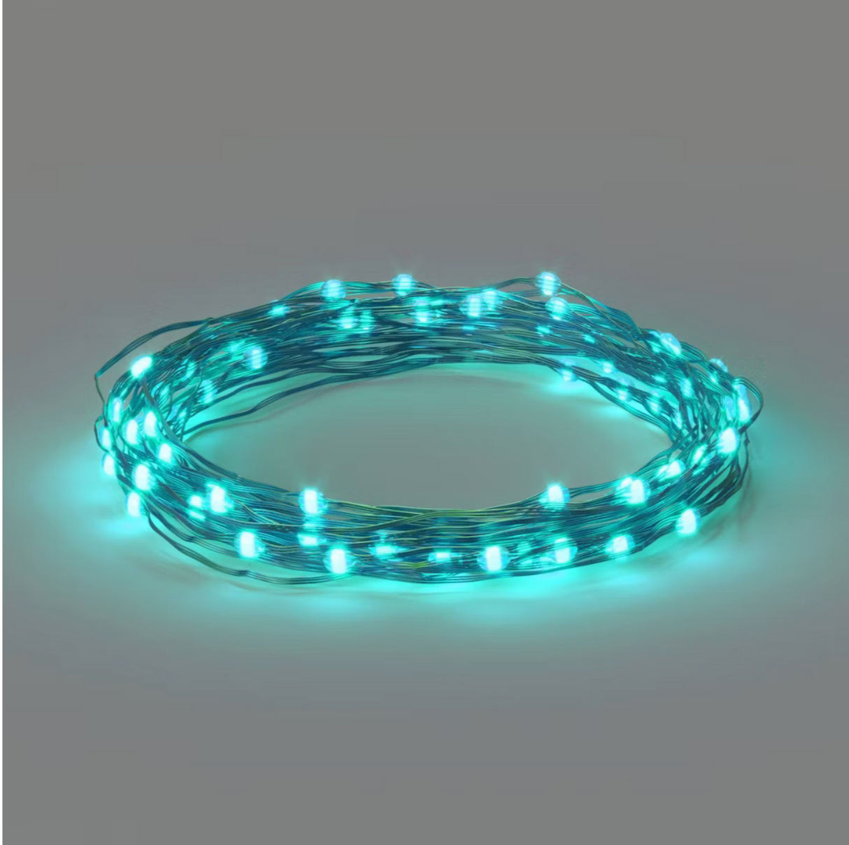 Room Essentials LED Fairy Lights with Remote Control, 40RGB: Indoor Decor, USB & Battery Powered, Timer Function - 2 Pack