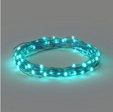 Room Essentials LED Fairy Lights with Remote Control, 40RGB: Indoor Decor, USB & Battery Powered, Timer Function - 2 Pack