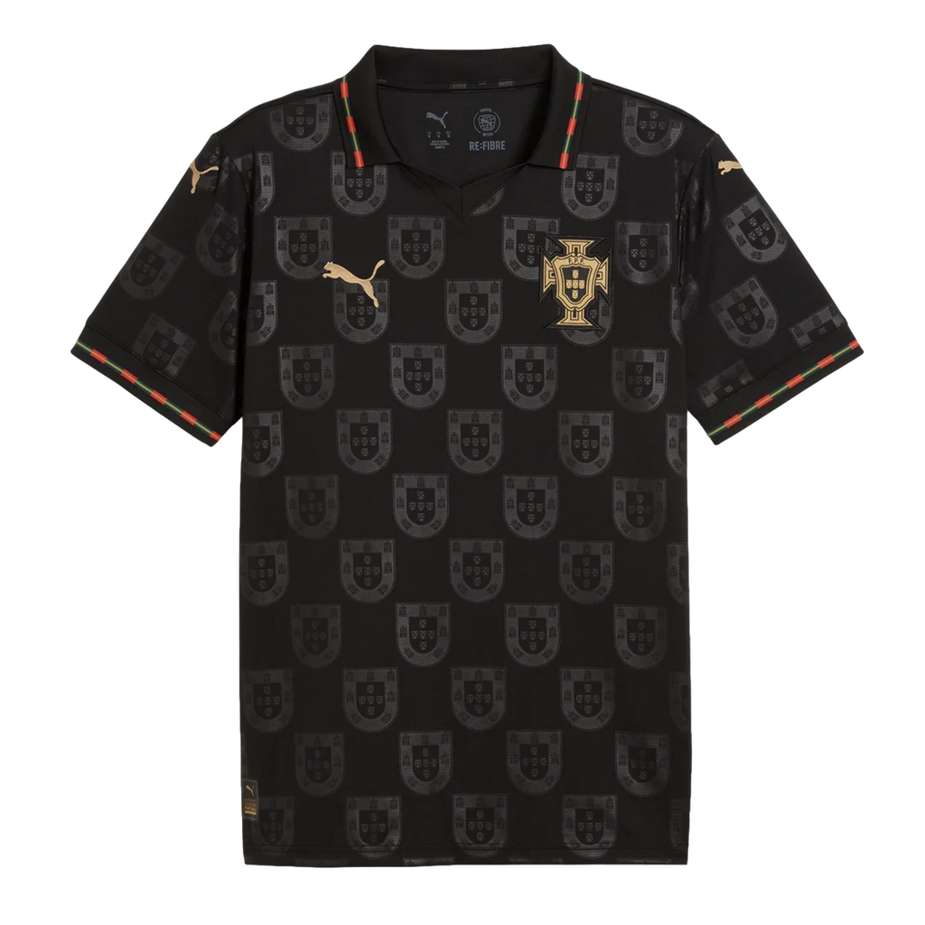 Puma Portugal 2025 SE Jersey - Black - Medium