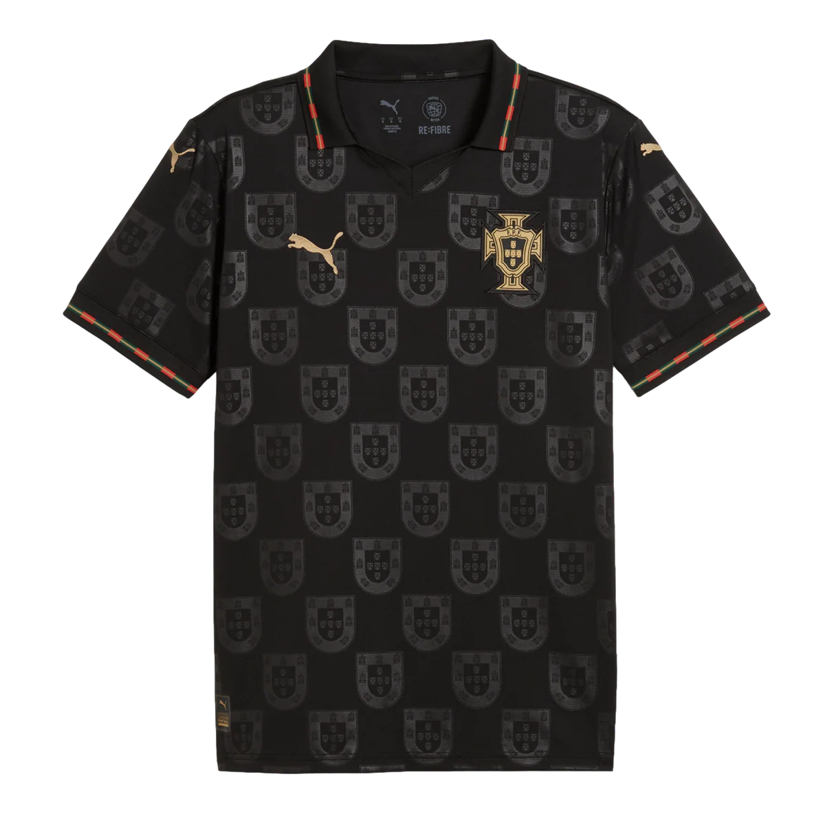 Puma Portugal 2025 SE Jersey - Black - Medium