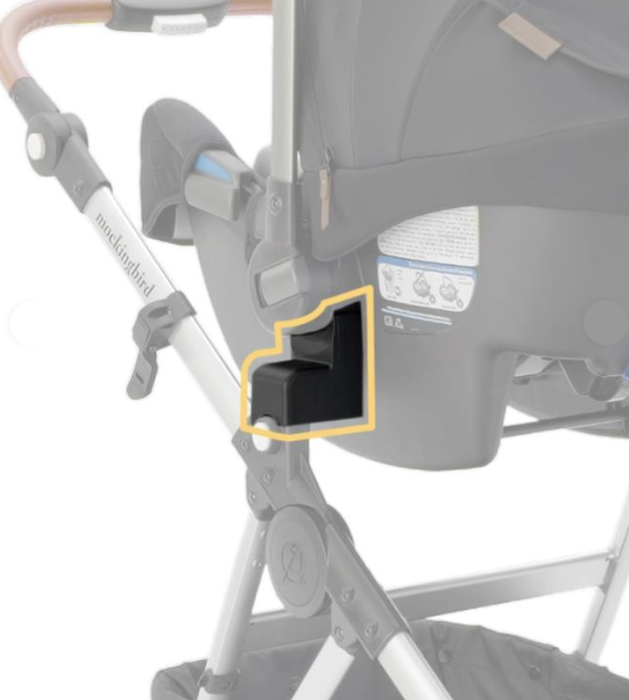 Mockingbird Stroller Car Seat Adapter for UPPAbaby Carseats