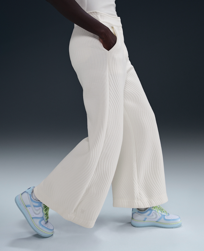 Nike x Serena Williams Design Crew Sportswear High Waist Knit Pants - Sail - 2xl