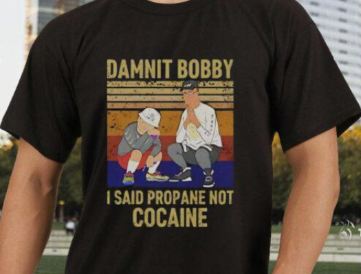 Premium King Of The Hill T-Shirt Size L