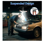 3-LED Camping Light With 10000mAh Power Bank