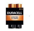 Duracell - Coppertop D Alkaline Battery, 8/Pack (MN13RT8Z)