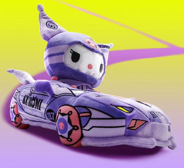 Hello Kitty and Friends Tokyo Speed Racer Kuromi 13" Plush