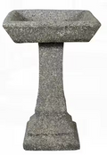 Modern Outdoor Freestanding Birdbath
