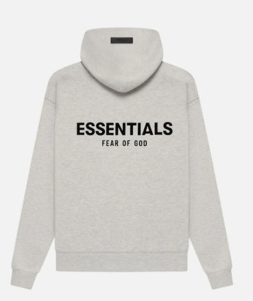 (L) Fear of God Essentials Hoodie 'Light Oatmeal' (SS22)