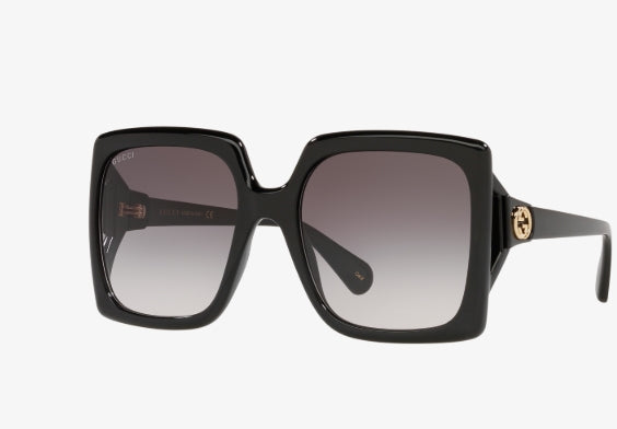 Gucci GG0876S - Frame Black  & Lenses Grey