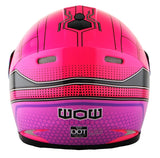 Motorcycle Full Face Helmet Street Bike BMX MX Youth Kids Shark: HKY-B15 Size: M