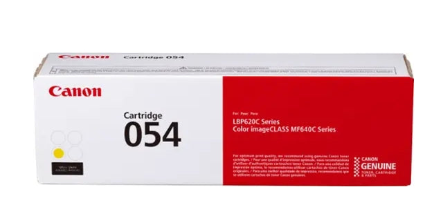 Canon - 054 Standard Capacity Toner Cartridge - Yellow