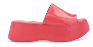 Melissa Becky Platform Slides for Women 6W