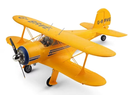 A300 Beech D17S 550mm Wingspan 3D6G System Fixed Wing RC Airplane Biplane RTF yellow