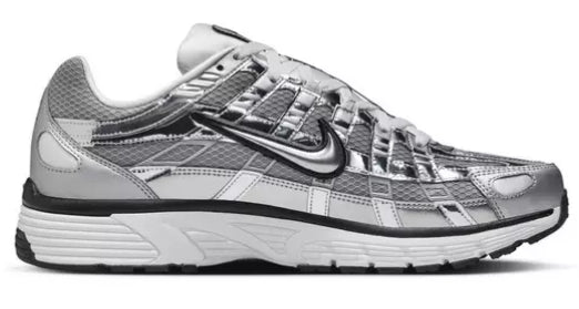 Nike Nike P-6000 "Metallic Silver/Sail/Black/Metallic Silver" Kid's Shoe Size 3.5