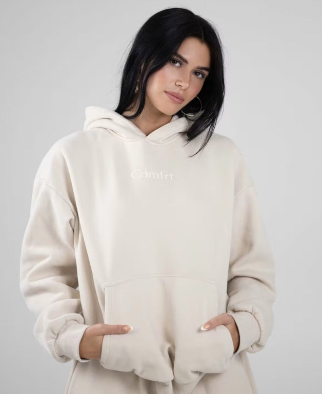 Signature Hoodie - Bone - Medium