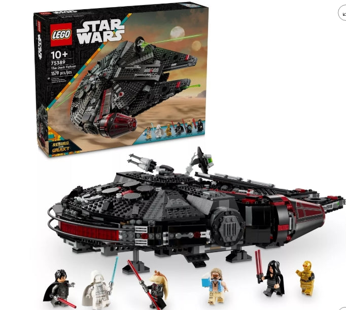 LEGO Star Wars The Dark Falcon Buildable Toy Vehicle 75389