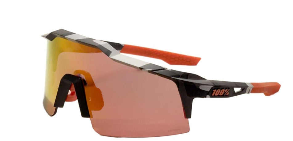 100 Percent Men's Grey Shield Sunglasses