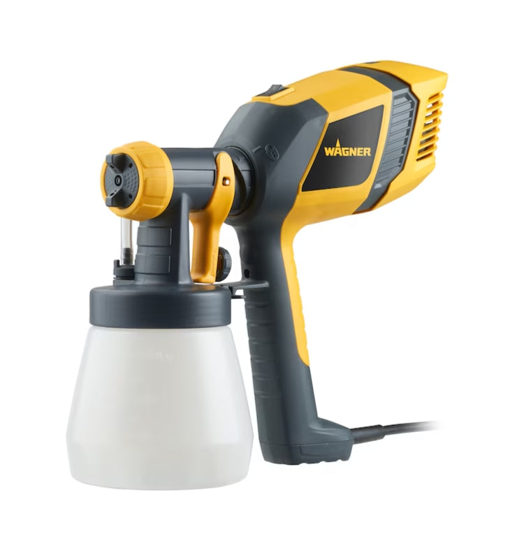 Paint Sprayer Tool 800W High Power Electric Spray Paint Gun Easy to Clean for Furniture Cabinets Fence Walls Door Garden Chairs Yellow