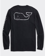Vineyard Vines Vintage Whale Long-Sleeve Pocket Tee XL